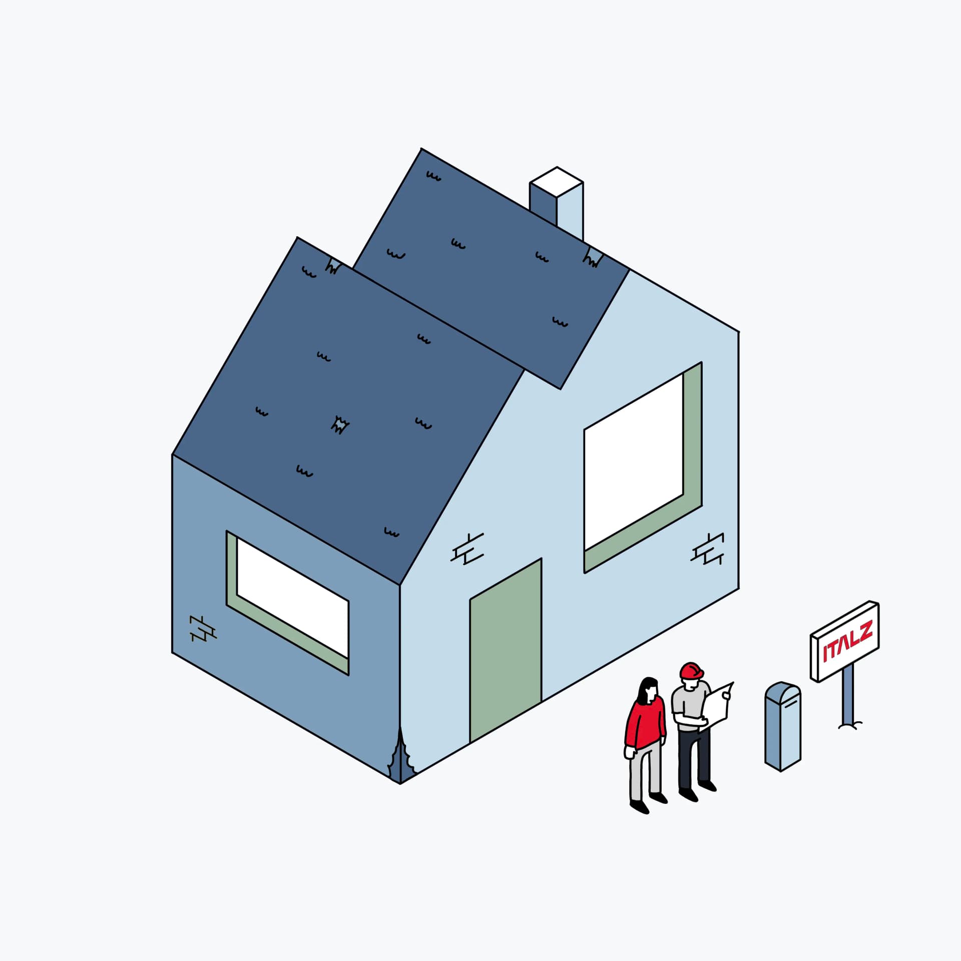 Illustration d'une rénovation avec taux réduit de TVA