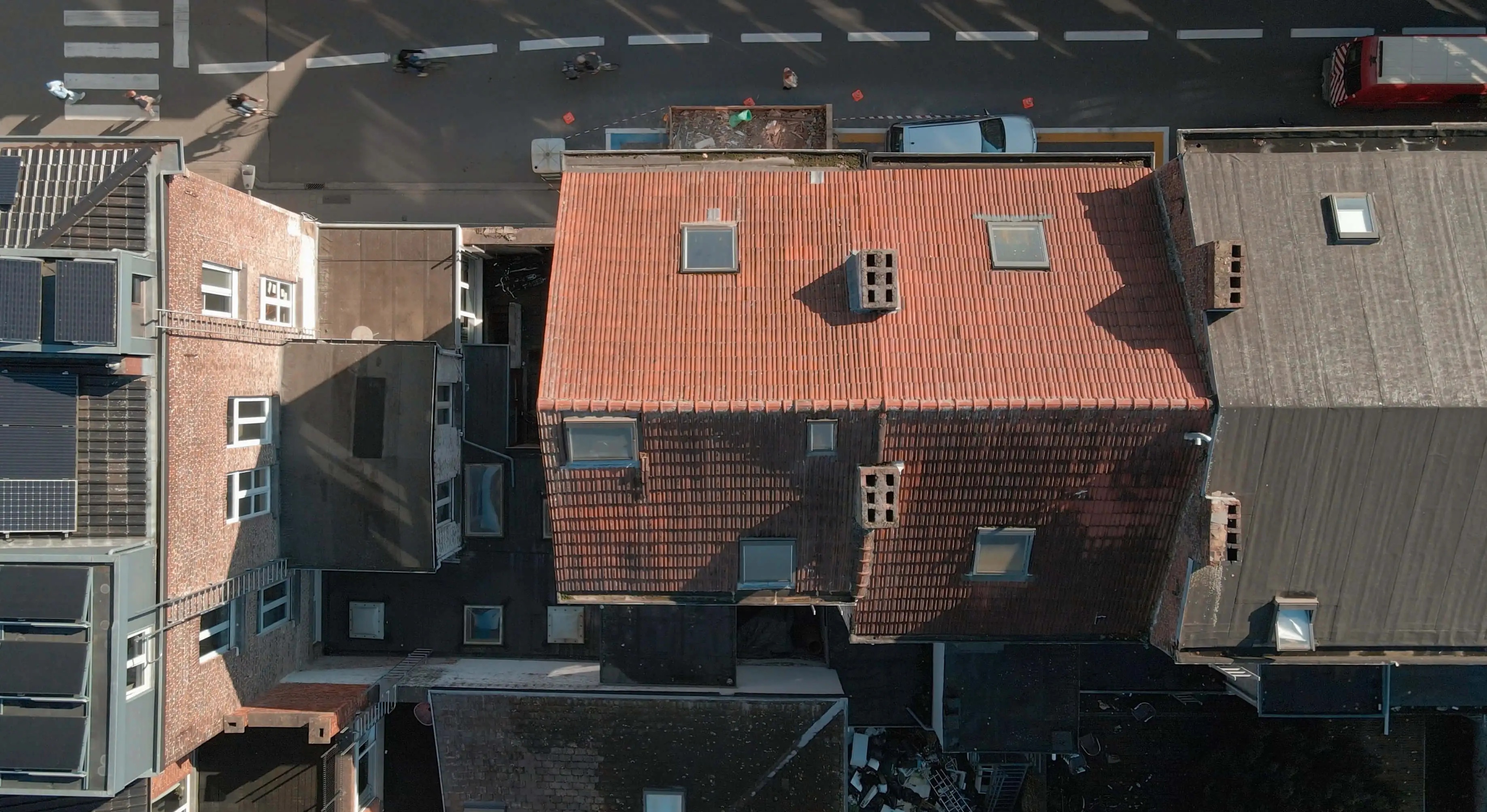 Roof before/after - after