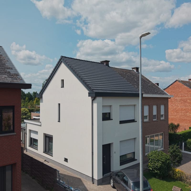 Rénovation de toiture et de façade à Berlaar