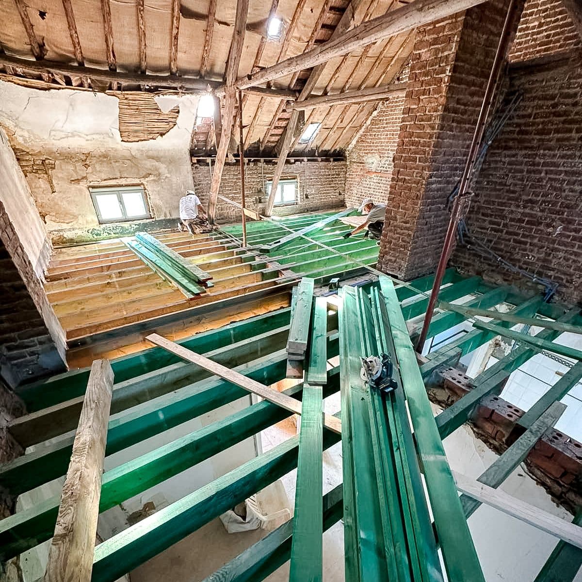 Rénovation de toiture et projet global à Tervuren