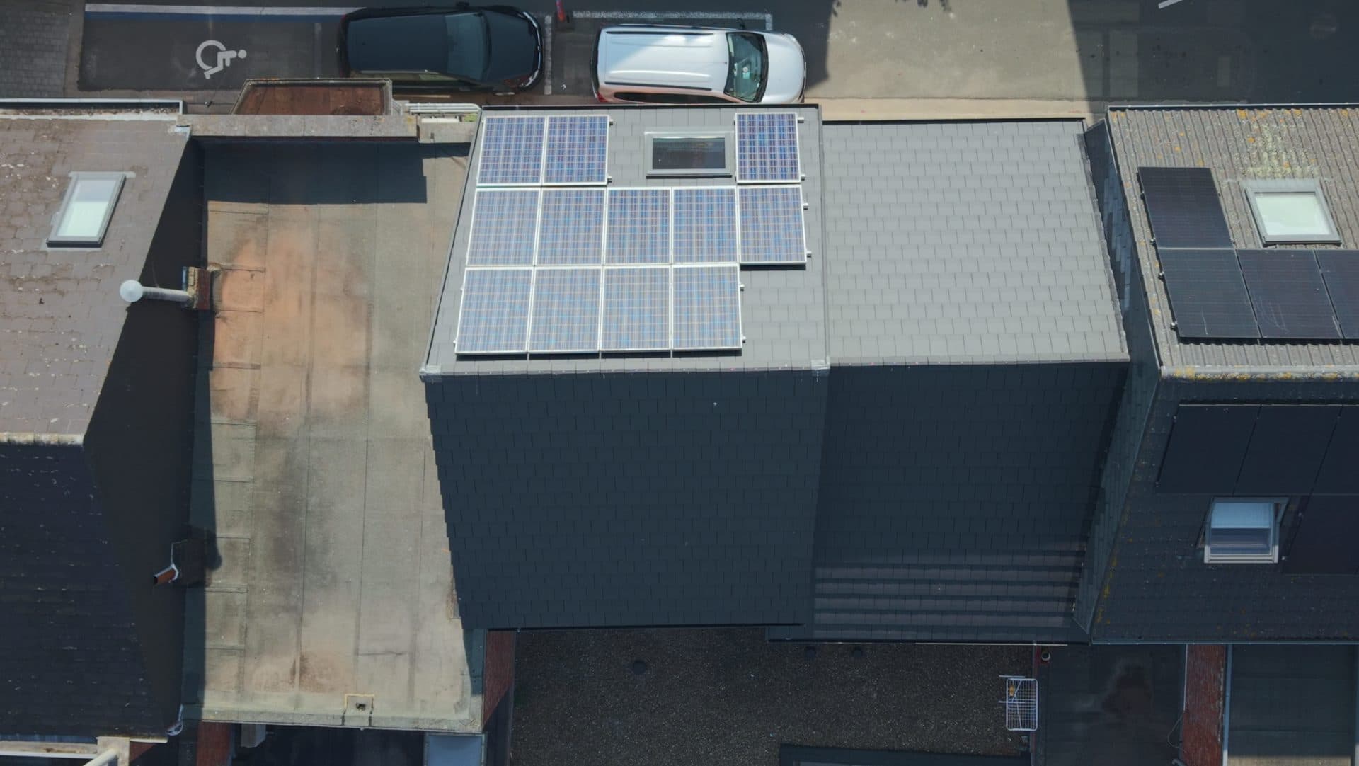 Roof before/after - after