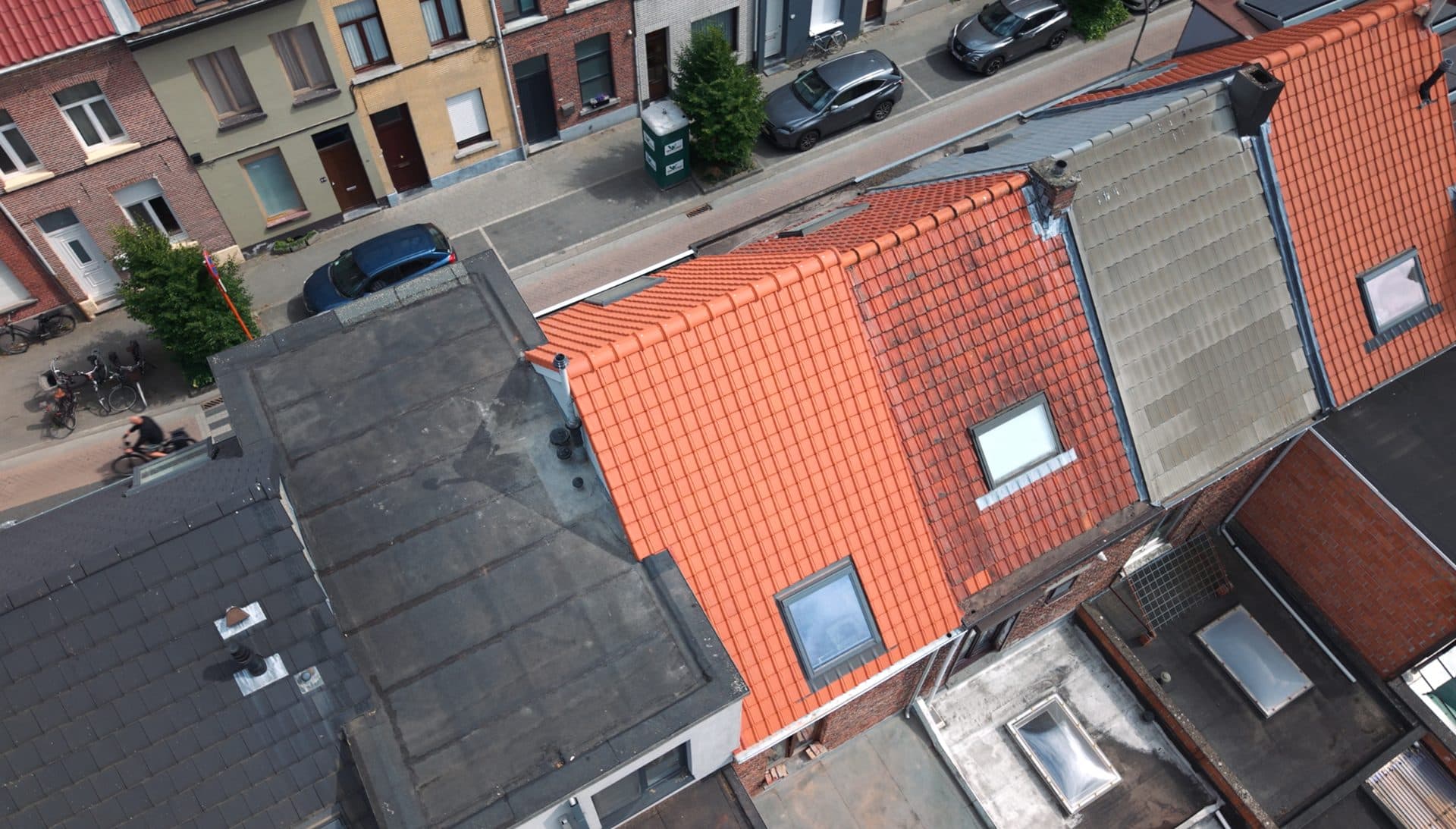 Roof before/after - after